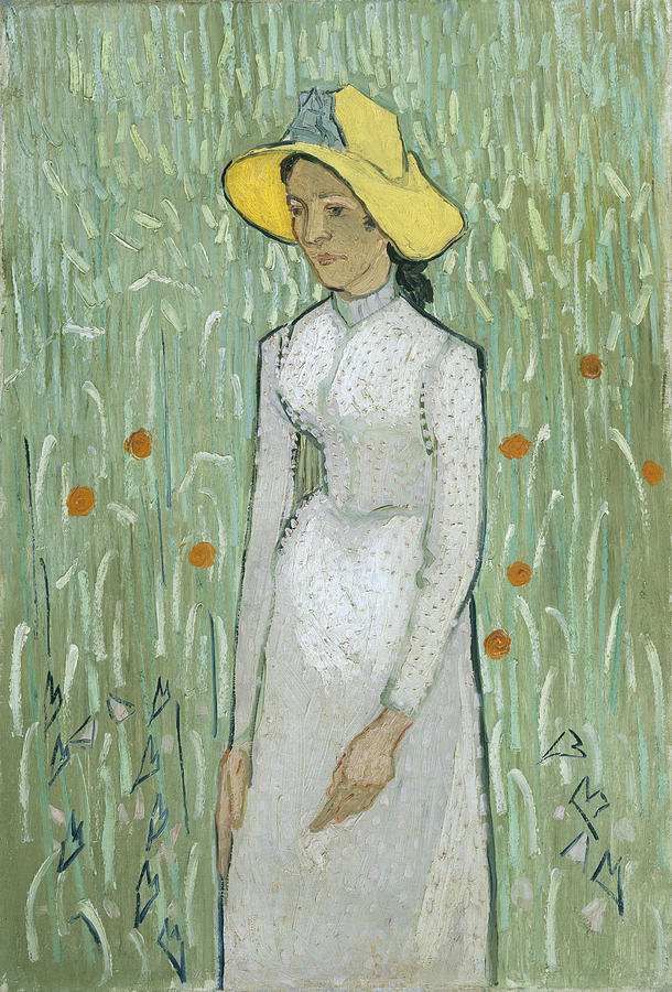 Girl In White #3 Painting by Vincent Van Gogh