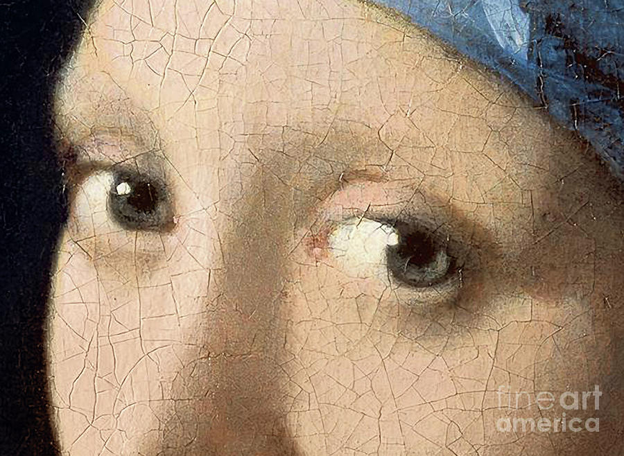 Girl with a Pearl Earring Painting by Jan Vermeer