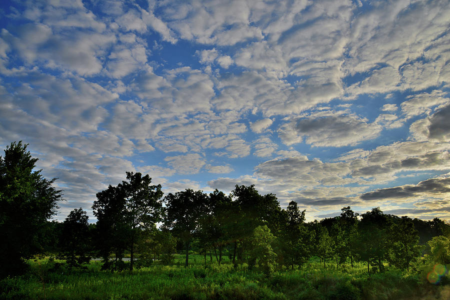 Glacial Park Morning Clouds #3 Photograph by Ray Mathis