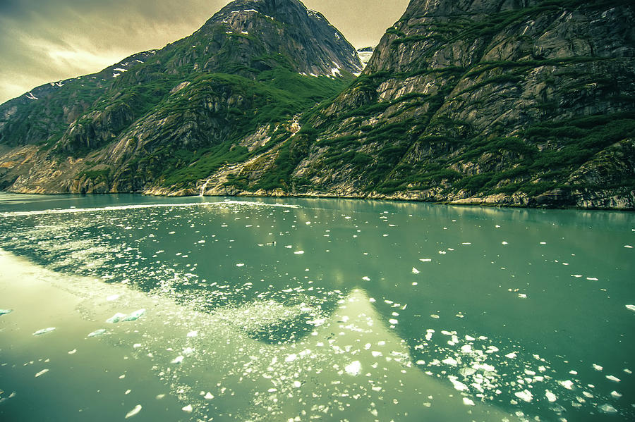 Glacier And Mountains Landscapes In Wild And Beautiful Alaska #3 Photograph by Alex Grichenko