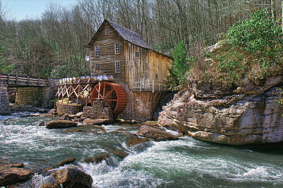 Glade Creek Grist Mill #3 Photograph by Mary Almond