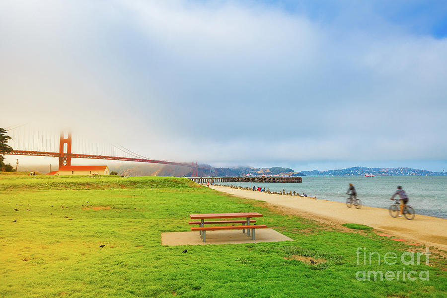 Golden Gate Bridge Crissy Field #3 Photograph by Benny Marty