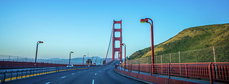 Golden Gate Bridge Early Morning In San Francisco California #3 Photograph by Alex Grichenko