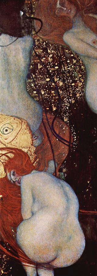 Goldfish #4 Painting by Gustav Klimt