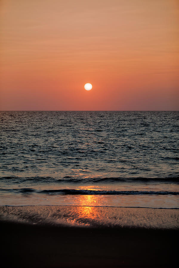 gorgeous sundown over the Indian Ocean Photograph by Gina Koch