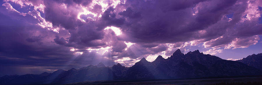 Mountain Photograph - Grand Teton Park, Wyoming, Usa #3 by Panoramic Images