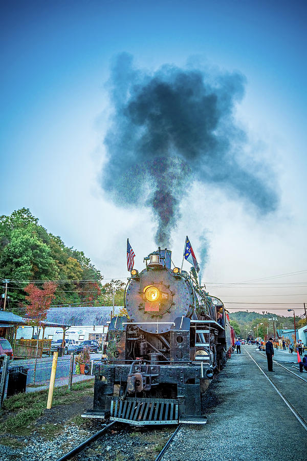 Great Smoky Mountains Train Ride In Bryson City Nc #3 Photograph by Alex Grichenko
