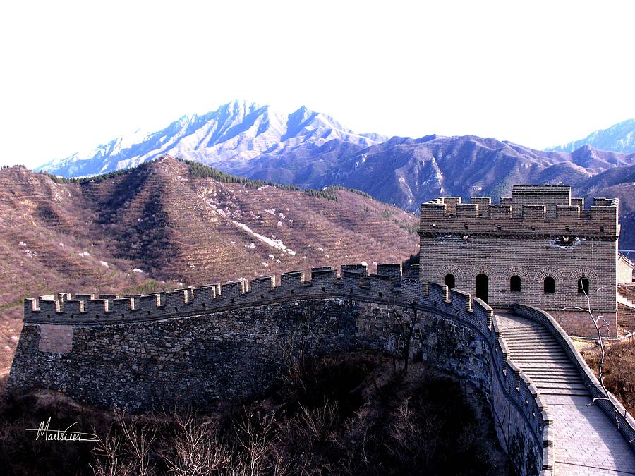 Great Wall #2 Photograph by Marti Green