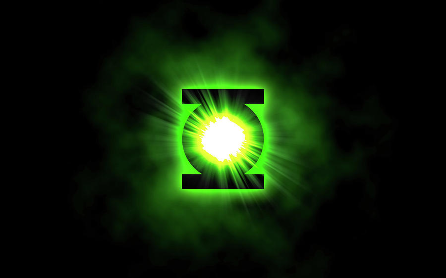 Green Lantern Digital Art - Green Lantern #3 by Super Lovely
