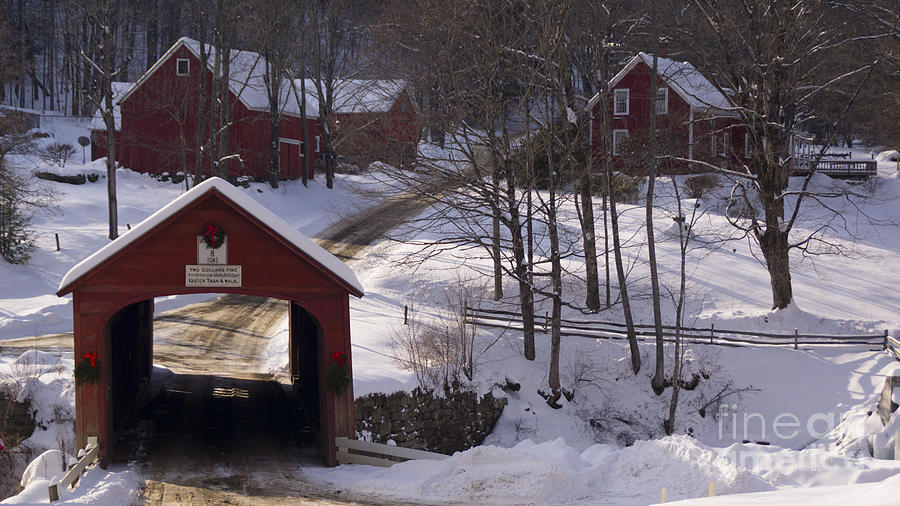 Green River Covered Bridge #5 Photograph by Scenic Vermont Photography