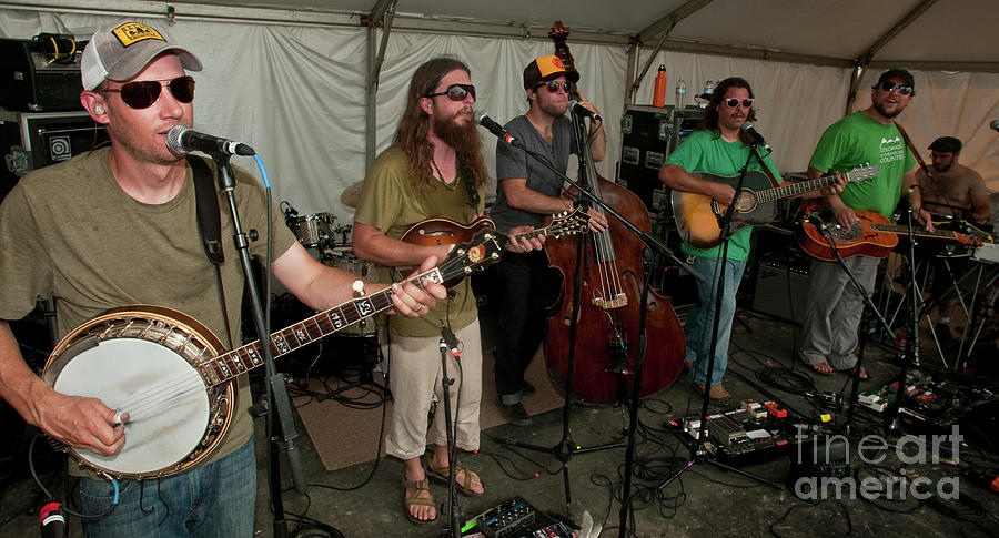 Greensky Bluegrass at Bonnaroo Music Festival #4 Photograph by David Oppenheimer
