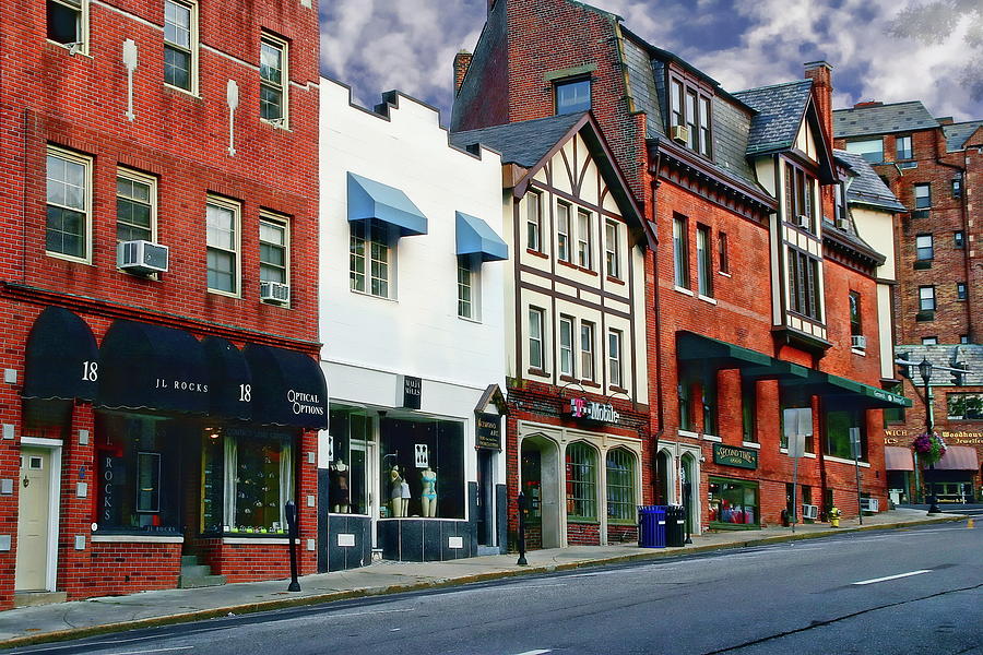 Greenwich Avenue Photograph by Anthony Dezenzio