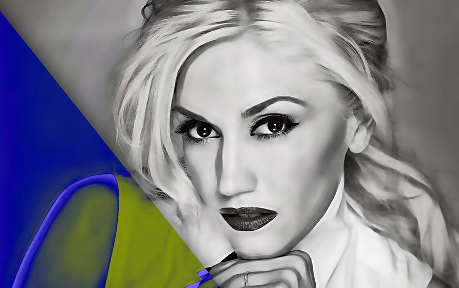 Gwen Stefani Mixed Media - Gwen Stefani Collection #3 by Marvin Blaine