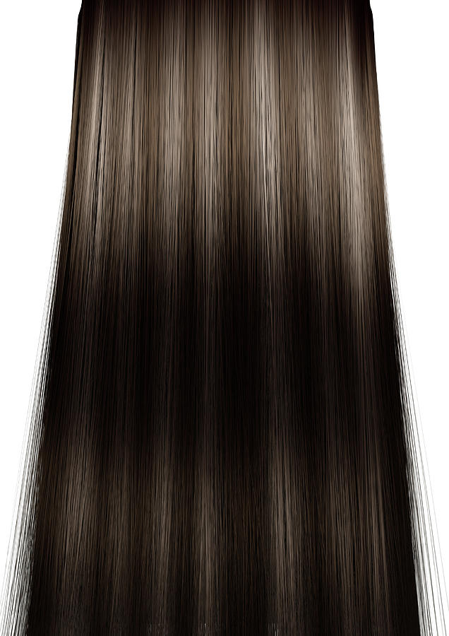 perfect straight hair