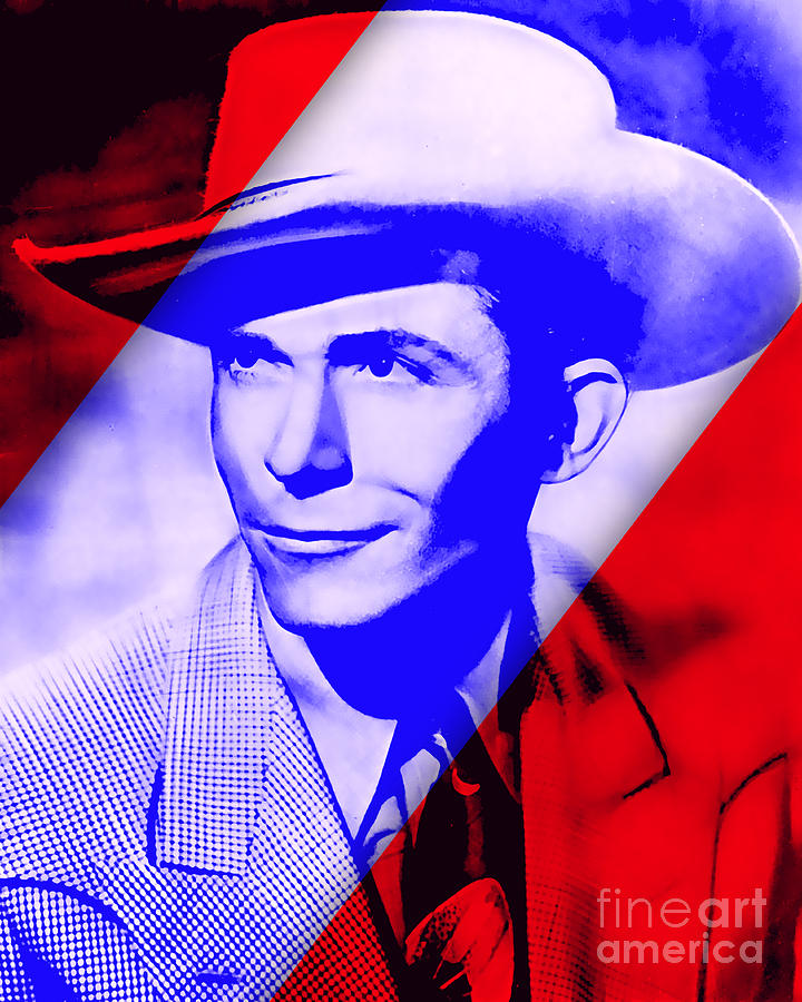 Hank Williams Collection #15 Mixed Media by Marvin Blaine