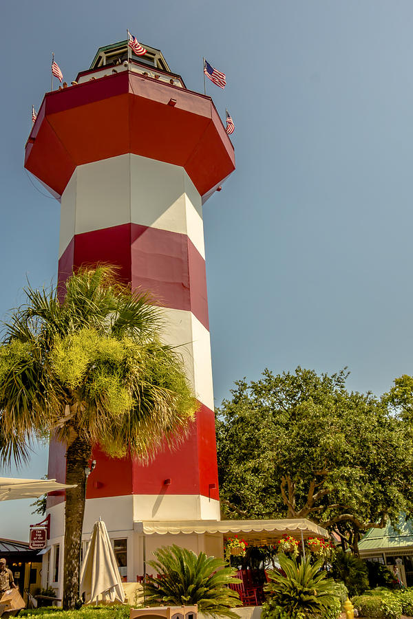 Harbour Town Lighthouse At Hilton Head South Carolina #3 Photograph by Alex Grichenko