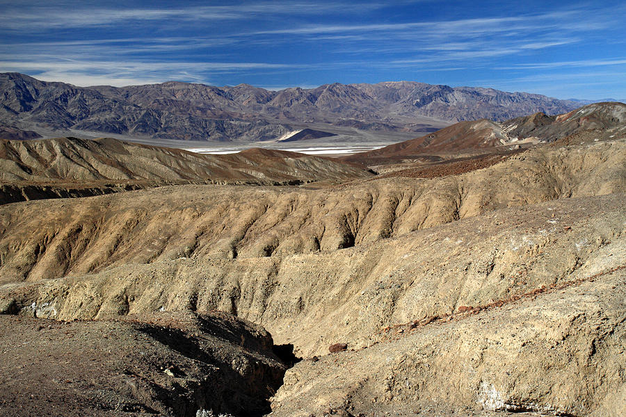 Harsh Landscape Of Death Valley Photograph