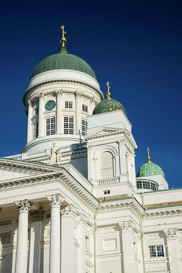 Helsinki city cathedral in senate square finland Photograph by JM ...