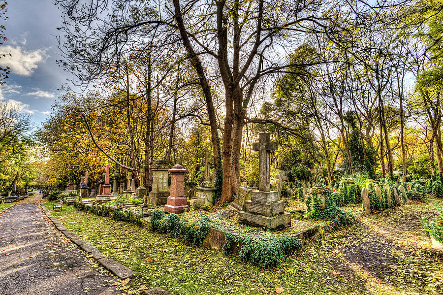 Highgate Cemetery London #3 Photograph by David Pyatt