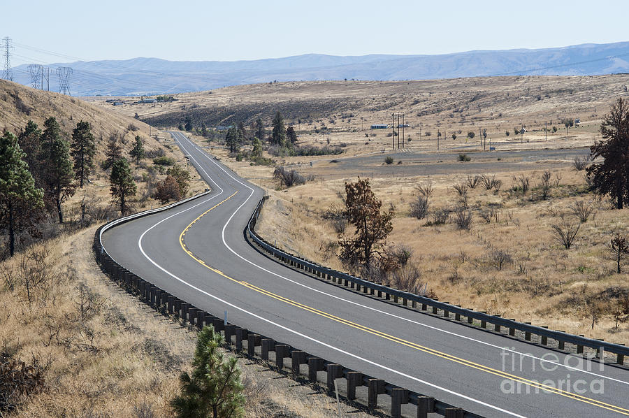 Highway Eastern Washington #3 Photograph by Jim Corwin