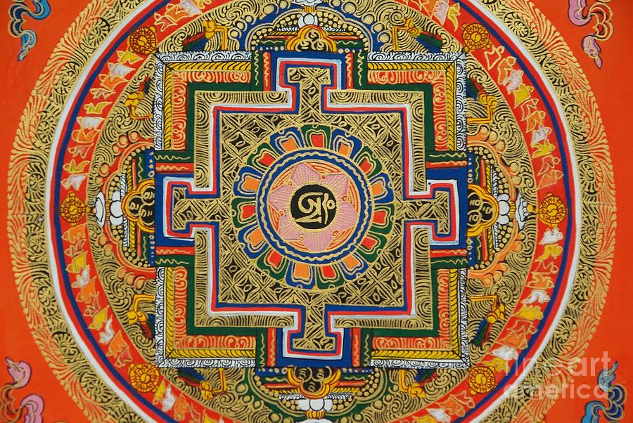 Hindu Mandala Digital Art by Frederick Holiday | Pixels