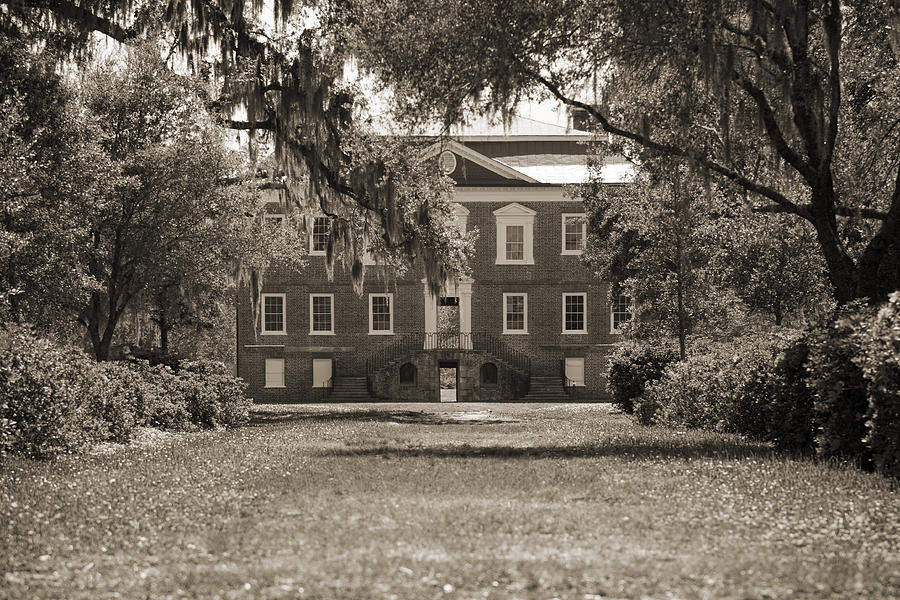 Historic Photograph - Historic Drayton Hall in Charleston South Carolina #3 by Dustin K Ryan