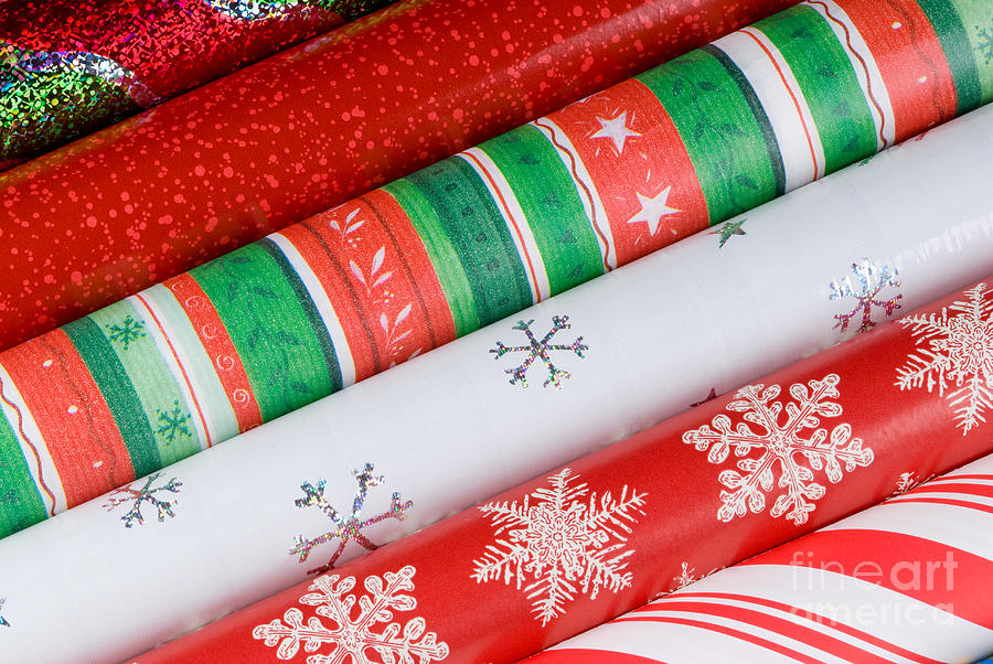 Holiday Gift Wrap Paper #3 Photograph by Anthony Totah