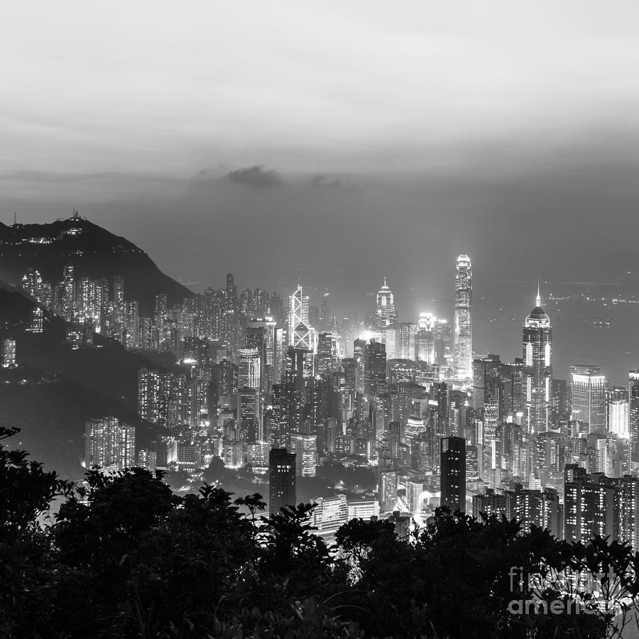 Hong Kong skyline #3 Photograph by Didier Marti