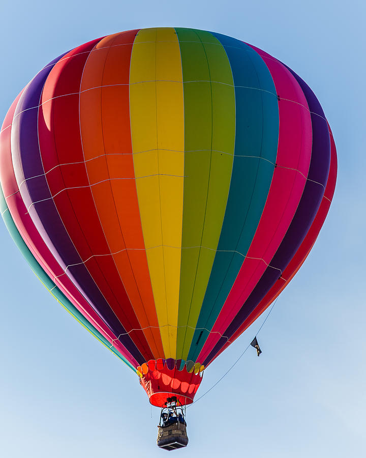 Hot air balloon #3 Photograph by SAURAVphoto Online Store