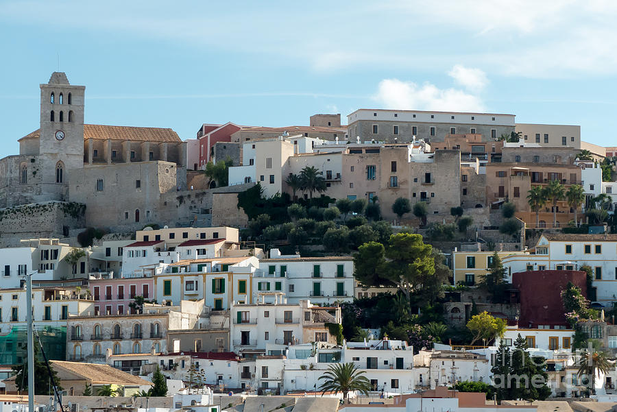 Ibiza Town and Castle #3 Photograph by Rod Jones