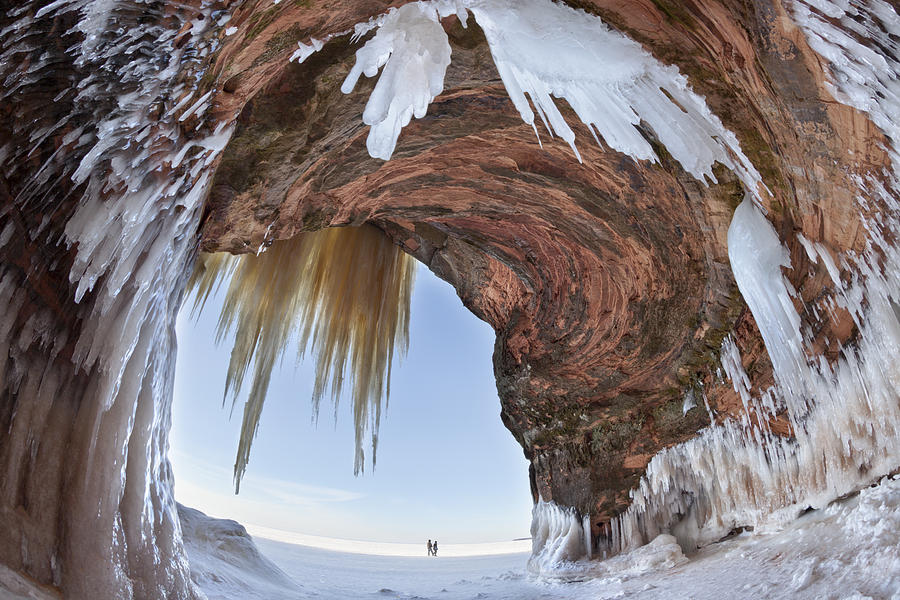 Winter Photograph - Ice Caves On Lake Superior #3 by Susan Dykstra