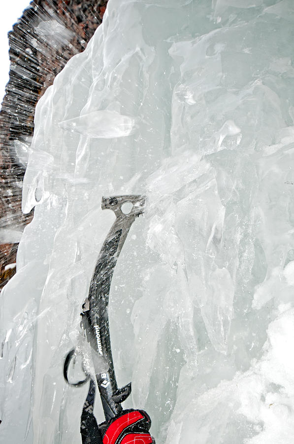 Ice Climbing Photograph