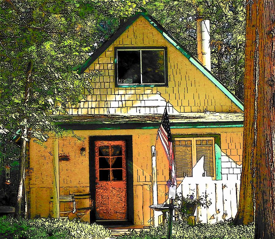 Idyllwild - Houses on the Hill #3 Photograph by Lisa Dunn