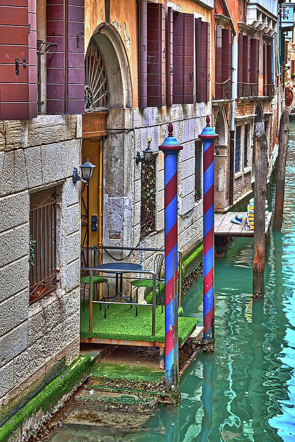In the old town of Venice in Italy #3 Photograph by Gina Koch
