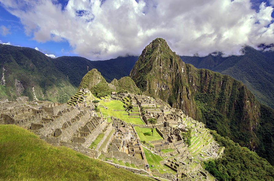 Inca city Machu Picchu Peru Photograph by Eduardo Huelin - Fine Art America