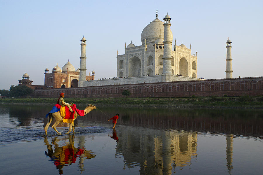 Indias Taj Mahal #3 Photograph by Michele Burgess