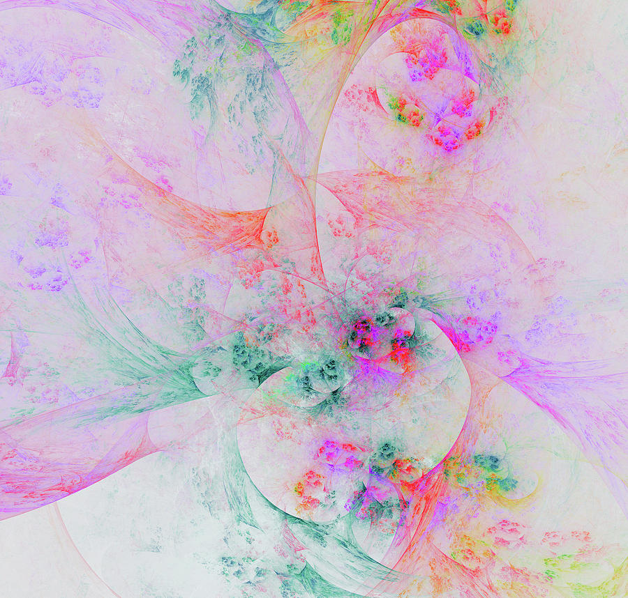 Fractal Digital Art - Inside Another World by Mariia Kalinichenko Fractal Digital Art - Inside Another World by Mariia Kalinichenko