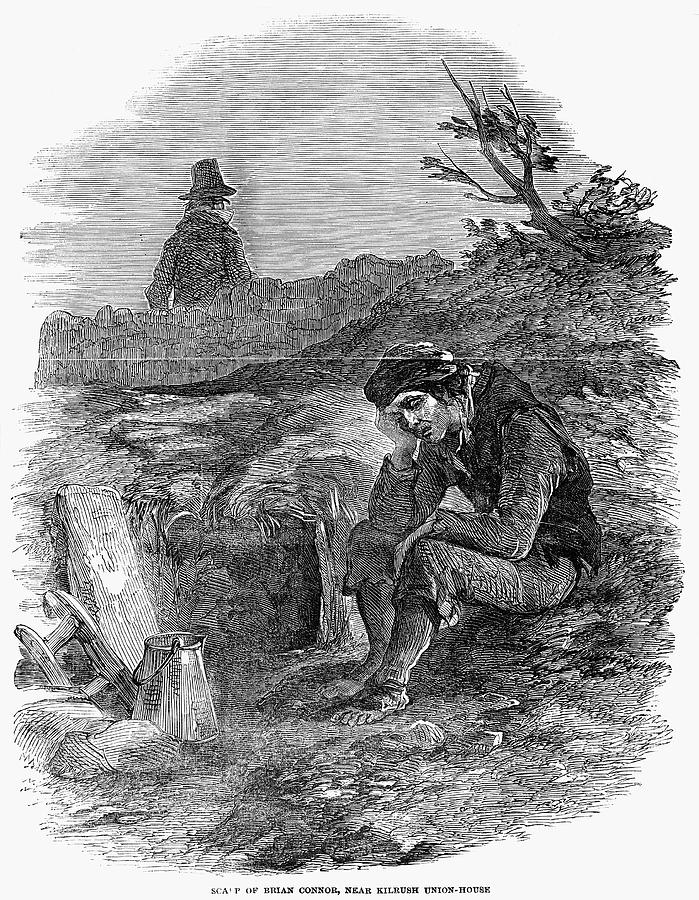 Irish Potato Famine, 1846-7 #3 Photograph by Granger