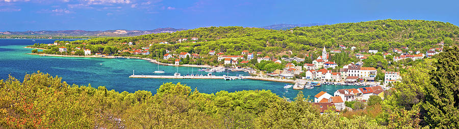 Island of Zlarin waterfront view #3 Photograph by Brch Photography