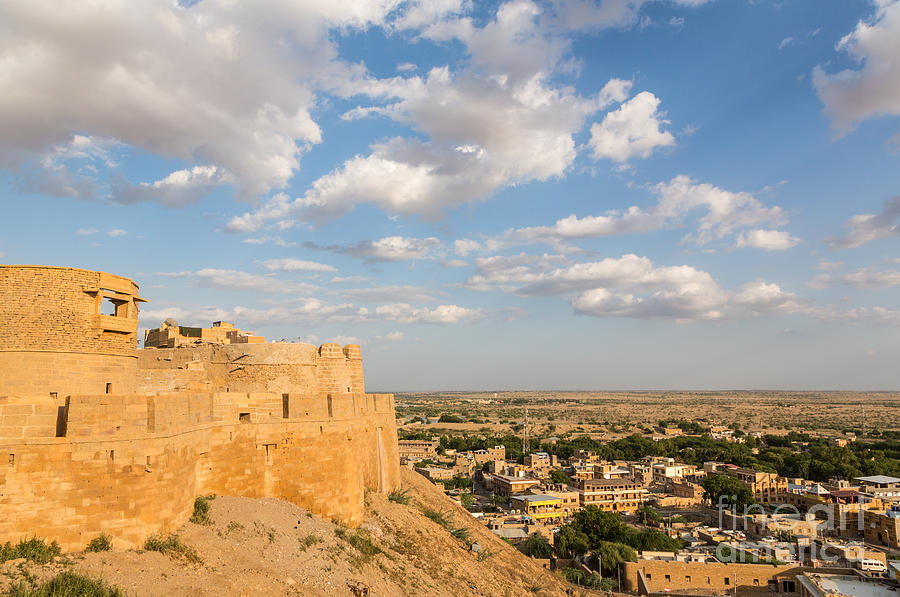 Jaisalmer fortress in Rajasthan #3 Photograph by Didier Marti