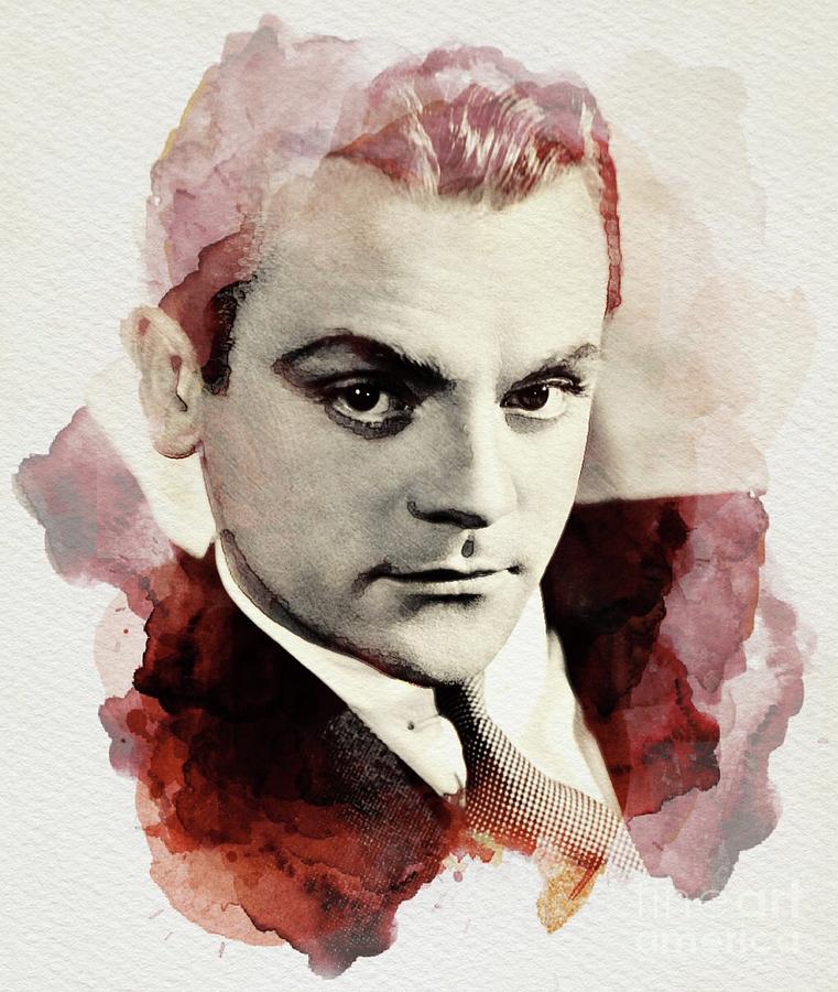 James Cagney, Vintage Actor Digital Art