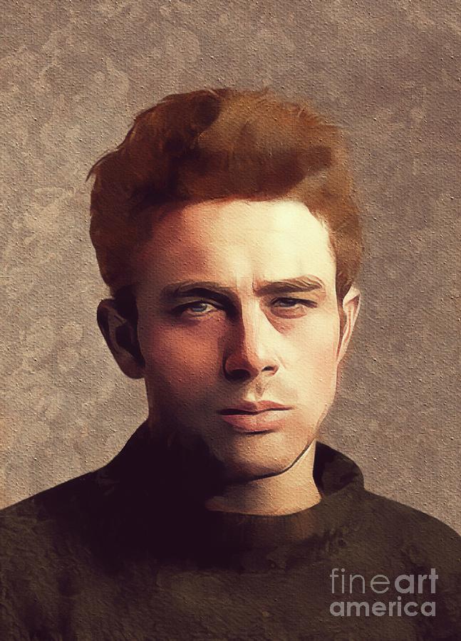 James Dean, Hollywood Legend Painting