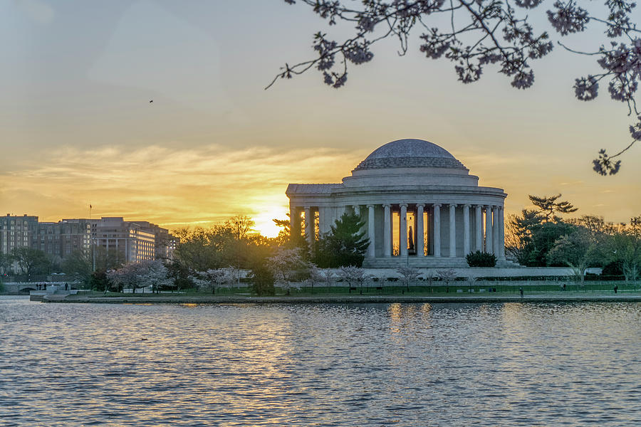 Jefferson Memorial Sunrise Photograph by Arthur English Jefferson Memorial Sunrise Photograph by Arthur English