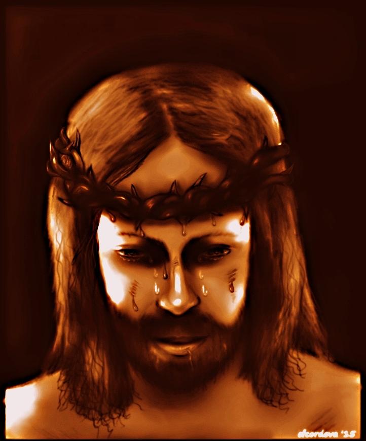 Jesus #4 Digital Art by Carmen Cordova
