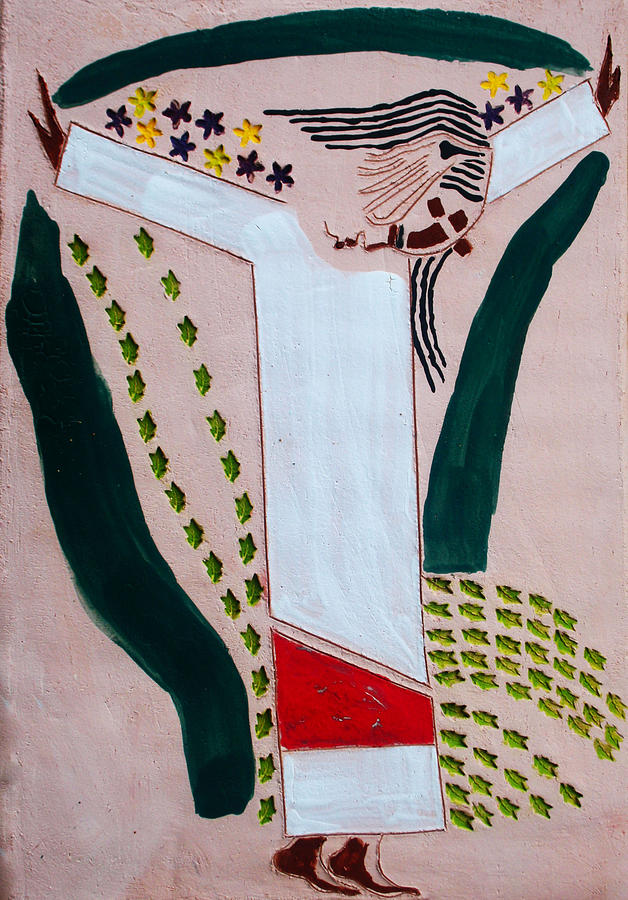 Jishu Christo #3 Painting by Gloria Ssali