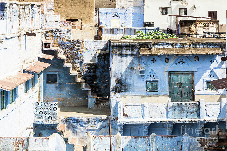 Jodhpur blue city #3 Photograph by Didier Marti