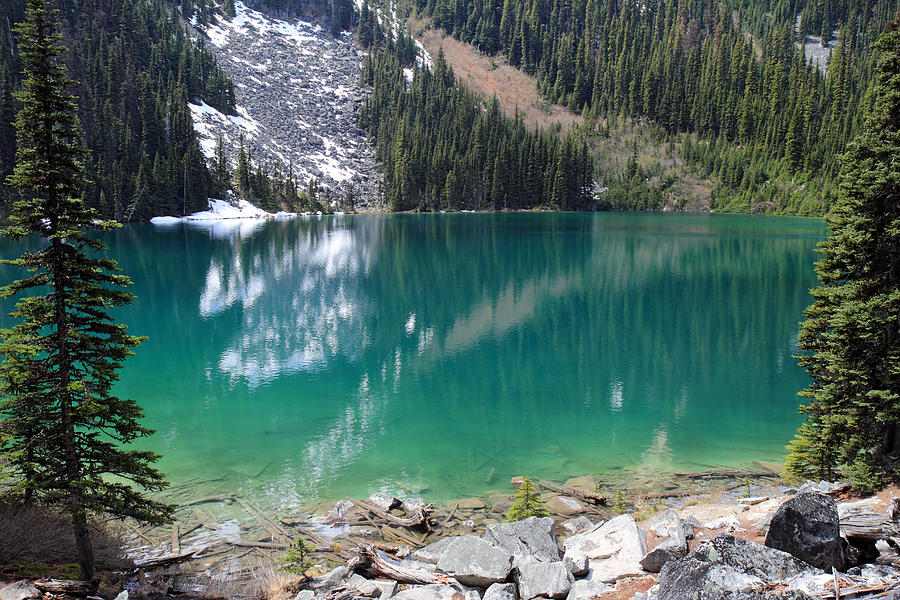 Mountain Photograph - Joffre Lake Middle B.C Canada #3 by Pierre Leclerc Photography
