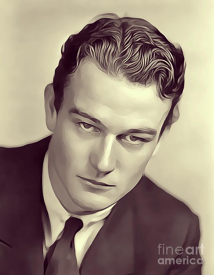 Hollywood Digital Art - John Wayne, Actor #3 by Esoterica Art Agency