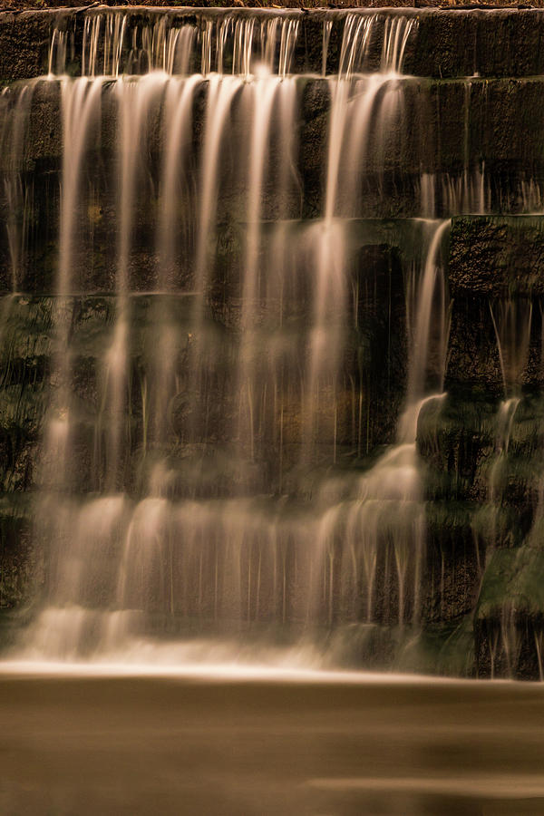Kansas Waterfall #3 Photograph by Jay Stockhaus