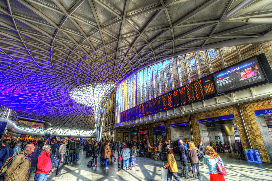 Kings Cross Rail Station London #6 Photograph by David Pyatt